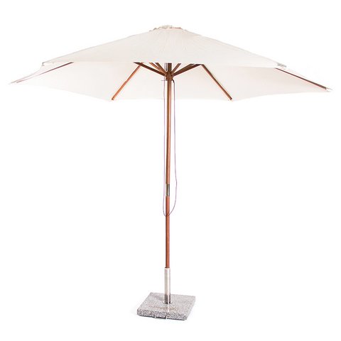 Landhausschirm Beige Ø 3 m 
                        - Artikel-Nr: 203021, 
                        © Alle Rechte bei CongressTeam Dresden GmbH